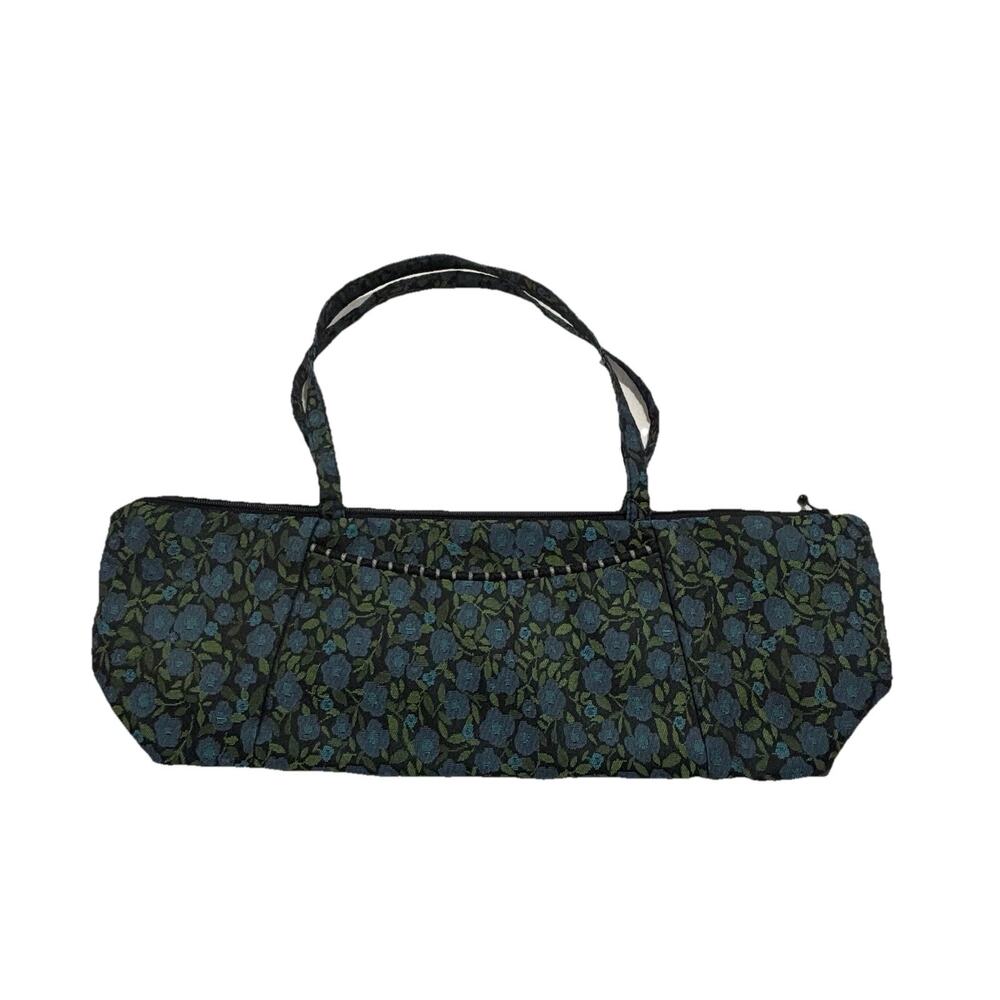Maruca Millie Lu Jacquard Tapestry Patterned baguette purse shoulder bag